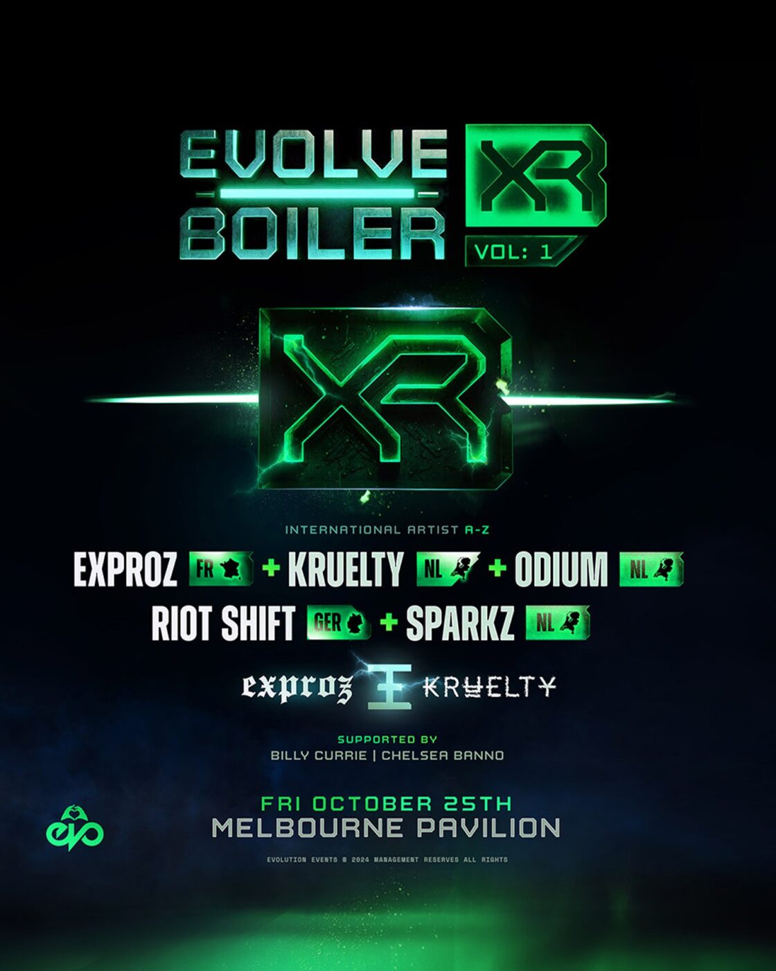 Evolve Boiler XR Vol:1